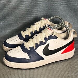 Nike Court Borough Low 2 GS 'USA' Shoes DO7446101 Big Kid’s Size 5Y